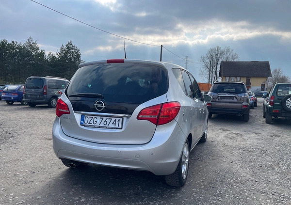 Opel Meriva cena 25499 przebieg: 179000, rok produkcji 2011 z Moryń małe 407